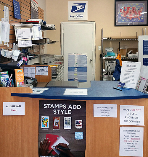 Satellite USPS Post Office 